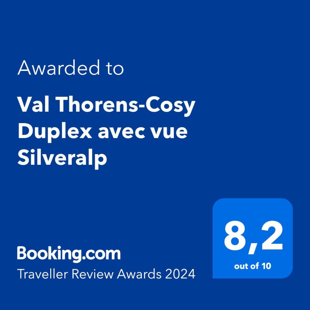 Val Thorens-Cosy Duplex Avec Vue Silveralp Экстерьер фото